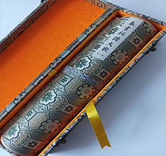 白云鄂博书画装裱案例